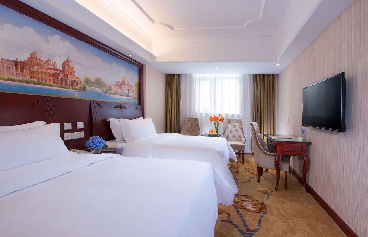 Vienna International Hotel Suzhou University Town Exteriör bild